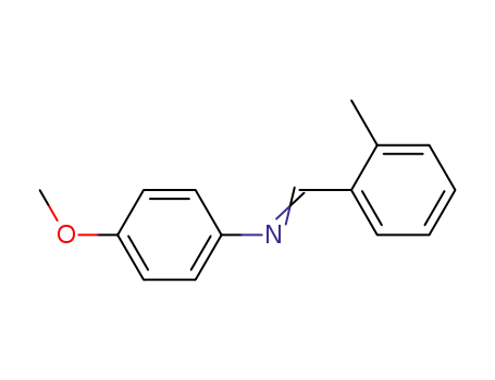 Benzenamine, 4-methoxy-N-[(2-methylphenyl)methylene]-
