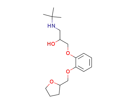 Molecular Structure of 53684-49-4 (Bufetolol)
