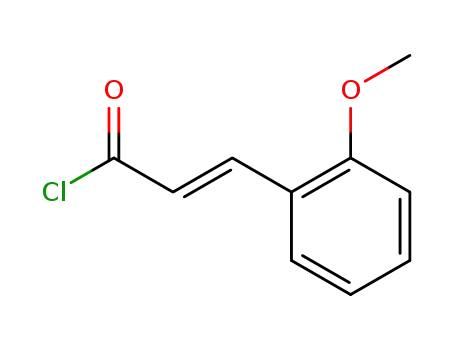 2-Propenoyl chloride, 3-(2-methoxyphenyl)-, (E)-