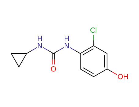 Molecular Structure of 796848-79-8 (1-(2-chloro-4-hydroxyphenyl)-3-cyclopropylurea)