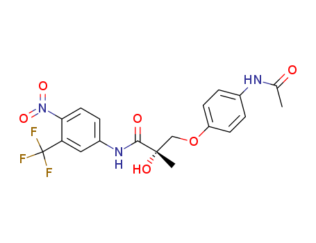 (2S)-3-(4-acetamidophenoxy)-2-hydroxy-2-methyl-N-[4-nitro-3-(trifluoromethyl)phenyl]propanamide