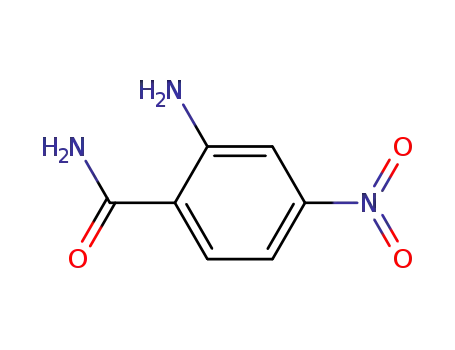 Molecular Structure of 31930-18-4 (2-AMINO-4-NITROBENZAMIDE)
