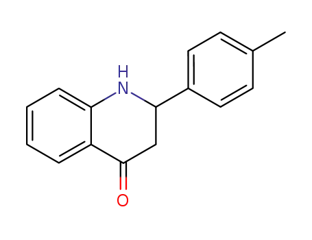 Molecular Structure of 130820-62-1 (4(1H)-Quinolinone, 2,3-dihydro-2-(4-methylphenyl)-)