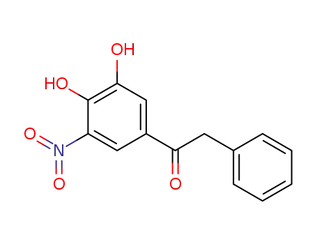 Molecular Structure of 274925-86-9 (3-NITRO-5-PHENYLACETYL CATECHOL)