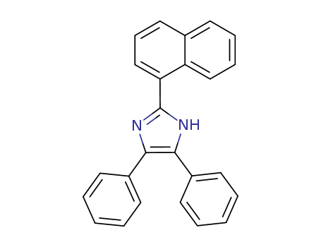 1H-Imidazole, 2-(1-naphthalenyl)-4,5-diphenyl-
