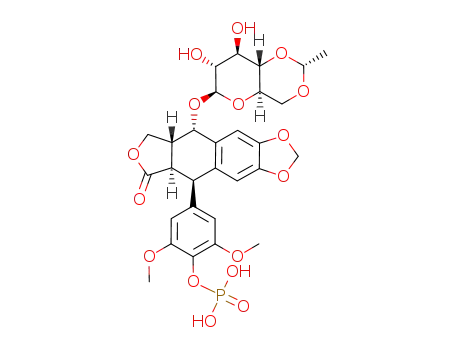 Molecular Structure of 117091-64-2 (Etoposide phosphate)