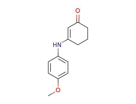 3-(4-methoxyphenylamino)cyclohex-2-en-1-one