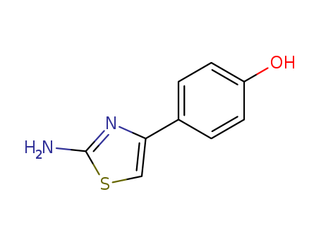 Phenol,4-(2-amino-4-thiazolyl)- cas  57634-55-6
