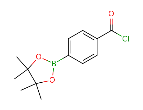 Molecular Structure of 380499-68-3 (4-CHLOROCARBONYLPHENYLBORONIC ACID PROPANEDIOL ESTER)