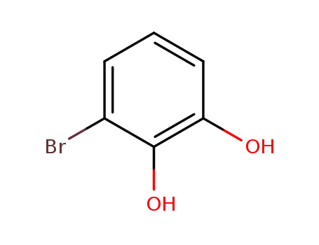 Molecular Structure of 14381-51-2 (3-Bromobenzene-1,2-diol)