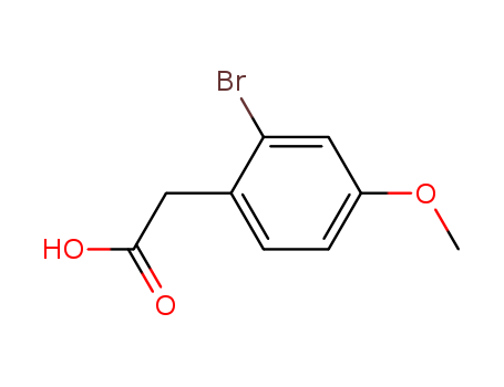 2-Bromo-4-methoxyphenylacetic acid manufature