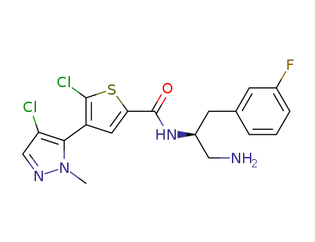 Molecular Structure of 1047644-62-1 (GSK-2110183C)