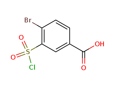 4-BROMO-3-CHLOROSULFONYL-BENZOIC ACID