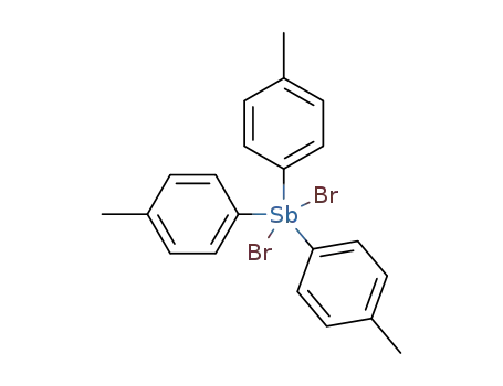 tri(p-tolyl)antimony dibromide