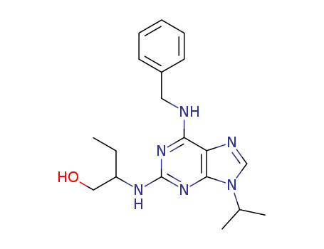 2-[[9-(1-methylethyl)-6-[(phenylmethyl)amino]-9H-purin-2-yl]amino]-1-Butanol