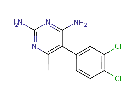 Molecular Structure of 7761-45-7 (Metoprine)