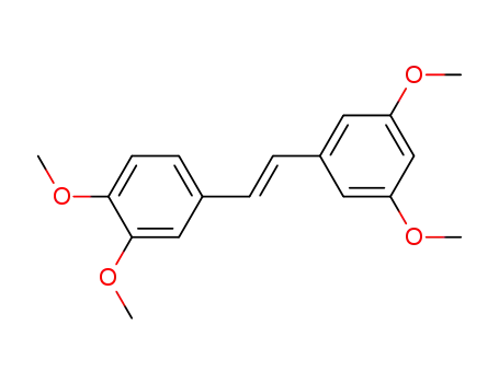 Molecular Structure of 83088-26-0 ((E)-3,3',4,5'-TETRAMETHOXYSTILBENE)