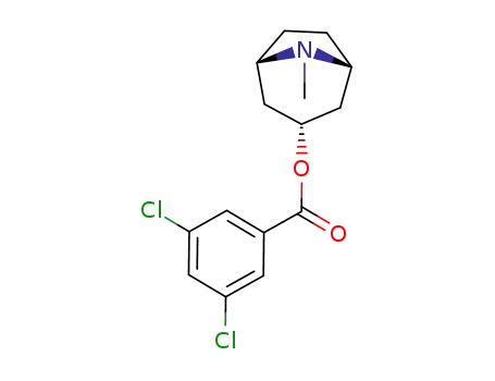 Molecular Structure of 40796-97-2 (3-TROPANYL-3,5-DICHLOROBENZOATE)