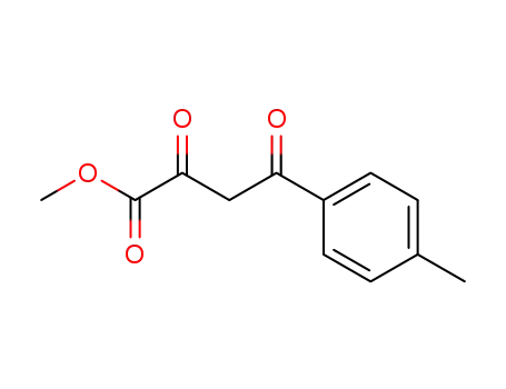 Molecular Structure of 39757-29-4 (METHYL 4-(4-METHYLPHENYL)-2,4-DIOXOBUTANOATE)