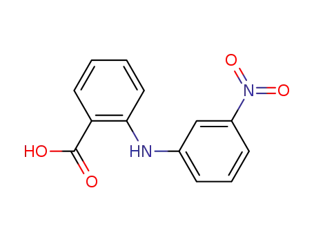 Molecular Structure of 27693-70-5 (N-(3-Nitrophenyl)anthanilic acid)
