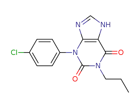 Molecular Structure of 136145-07-8 (Arofylline)