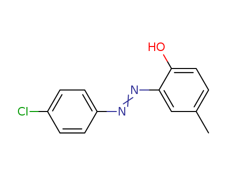 Phenol,2-[2-(4-chlorophenyl)diazenyl]-4-methyl- cas  2491-56-7