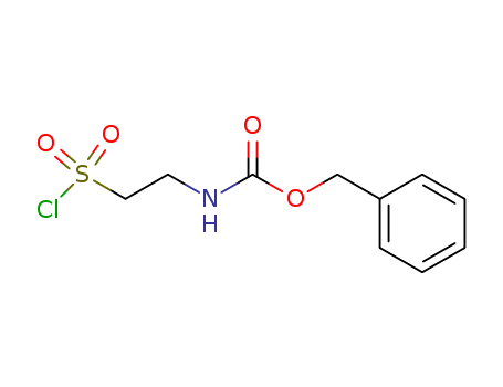 Benzyl 2-(chlorosulfonyl)ethylcarbamate