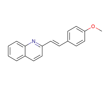 Molecular Structure of 5395-56-2 (2-[2-(4-methoxyphenyl)ethenyl]quinoline)