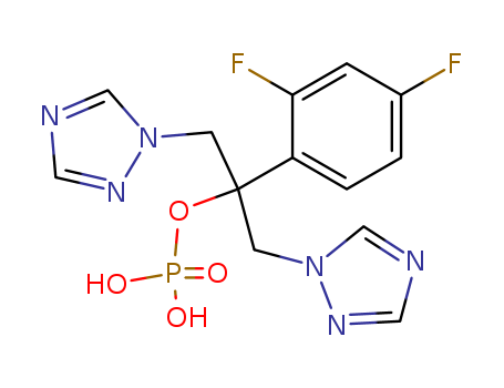 2-(2,4-difluorophenyl)-1,3-di(1H-1,2,4-triazol-1-yl)propyl dihydrogen phosphate