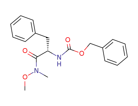 Carbamic acid,
[(1S)-2-(methoxymethylamino)-2-oxo-1-(phenylmethyl)ethyl]-,
phenylmethyl ester