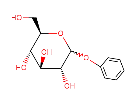 Molecular Structure of 34246-15-6 (D-Glucopyranoside, phenyl)