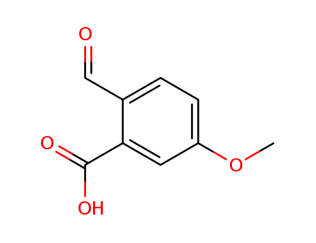 Benzoic acid, 2-formyl-5-methoxy-