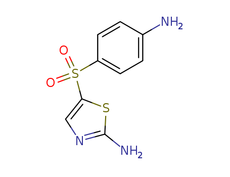 2-Thiazolamine,5-[(4-aminophenyl)sulfonyl]- cas  473-30-3