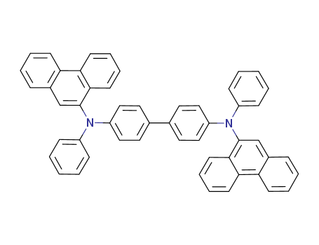 N-[4-[4-(N-phenanthren-9-ylanilino)phenyl]phenyl]-N-phenylphenanthren-9-amine
