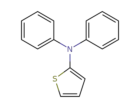 Molecular Structure of 174904-78-0 (2-Thiophenamine, N,N-diphenyl-)