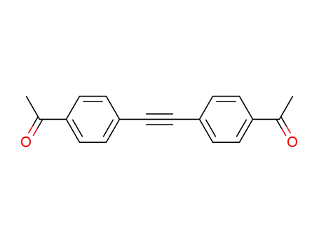 Molecular Structure of 29619-42-9 (1,1'-[ethyne-1,2-diylbis(4,1-phenylene)]diethanone)