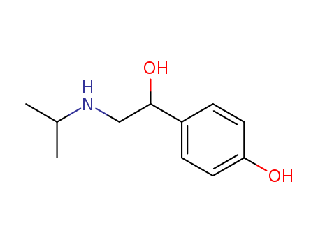 4-[1-hydroxy-2-(propan-2-ylamino)ethyl]phenol