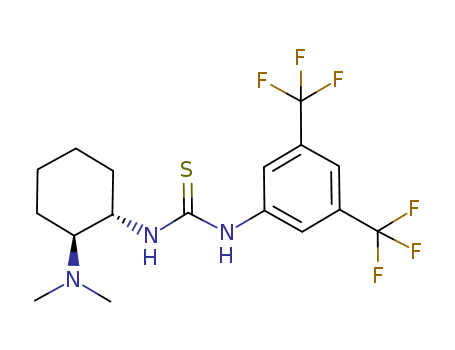 1-[3,5-Bis(trifluoromethyl)phenyl]-3-[(1R,2R)-2-(dimethylamino)cyclohexyl]
thiourea