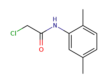 Molecular Structure of 5177-35-5 (2-CHLORO-N-(2,5-DIMETHYLPHENYL)ACETAMIDE)