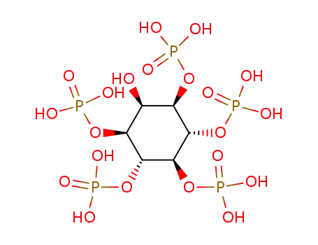 Molecular Structure of 20298-95-7 (MYO-INOSITOL 1,3,4,5,6-PENTAKIS-PHOSPHATE)