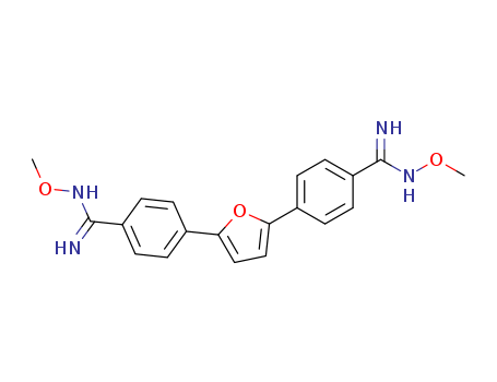 Benzenecarboximidamide,4,4'-(2,5-furandiyl)bis[N-methoxy-