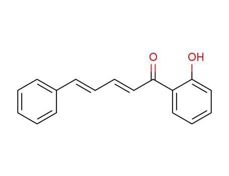 Molecular Structure of 136054-85-8 (1-(2-hydroxyphenyl)-5-phenyl-2,4-pentadien-1-one)