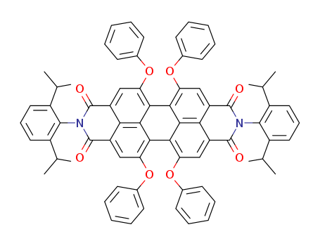 N,N'-Bis(2,6-diisopropylphenyl)-1,6,7,12-tetraphenoxy-3,4,9,10-
perylenetetracarboxylic diimide