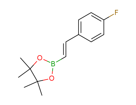 4-Fluoro-trans-beta-styrylboronic acid pinacol ester