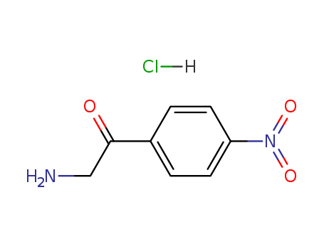 Ethanone,2-amino-1-(4-nitrophenyl)-, hydrochloride (1:1) cas  5425-81-0