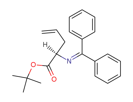4-Pentenoic acid, 2-[(diphenylmethylene)amino]-, 1,1-dimethylethyl
ester, (2R)-