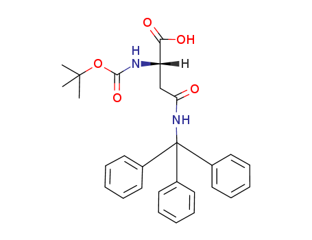 L-Asparagine,N2-[(1,1-dimethylethoxy)carbonyl]-N-(triphenylmethyl)-