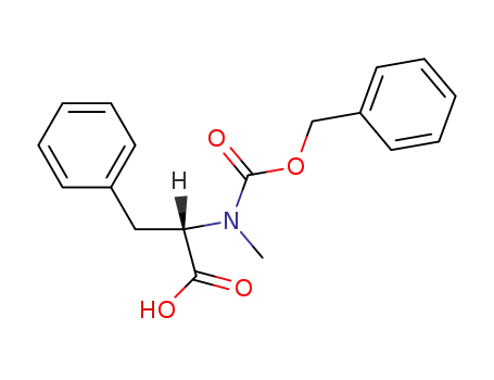 Molecular Structure of 2899-07-2 (Cbz-N-methyl-L-phenylalanine)