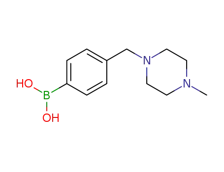 4-((4-메틸피페라진-1-일)메틸)페닐보론산