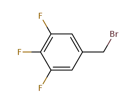 Molecular Structure of 220141-72-0 (3,4,5-TRIFLUOROBENZYL BROMIDE)